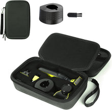 Load image into Gallery viewer, Luxury Hard Carrying Case for Philips Norelco OneBlade 360 Hybrid Electric Trimmer, QP2630 QP2520 QP2530 QP2620, Travel Storage Bag for Men Razor Shaver Guard Replacement Blades