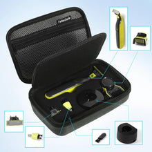 Load image into Gallery viewer, Luxury Hard Carrying Case for Philips Norelco OneBlade 360 Hybrid Electric Trimmer, QP2630 QP2520 QP2530 QP2620, Travel Storage Bag for Men Razor Shaver Guard Replacement Blades