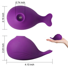 Load image into Gallery viewer, Whale - Waterproof Sucking Vibrator