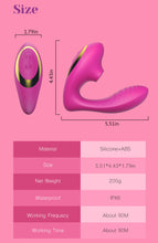 Load image into Gallery viewer, Oga - 2 in 1 sucking vibrator
