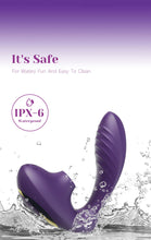 Load image into Gallery viewer, Oga - 2 in 1 sucking vibrator