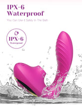 Load image into Gallery viewer, Oga - 2 in 1 sucking vibrator