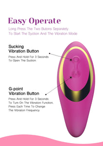 Oga - 2 in 1 sucking vibrator