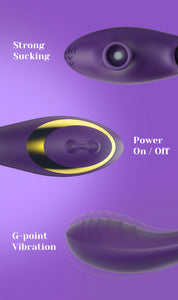 Oga - 2 in 1 sucking vibrator