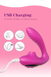 Oga - 2 in 1 sucking vibrator