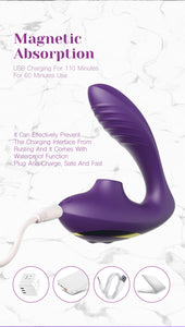 Oga - 2 in 1 sucking vibrator